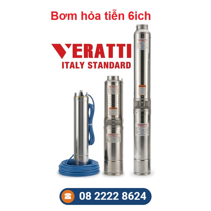 Bơm chìm giếng khoan Veratti